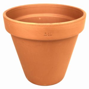 DEGREA Doniczka VASO D27 Ceramiczna Klasyczna Prosta Włoska Terakota 27cm
