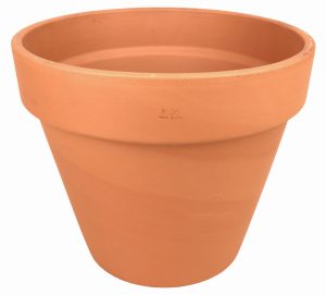 DEGREA Doniczka VASO D35 Ceramiczna Klasyczna Prosta Włoska Terakota 35cm