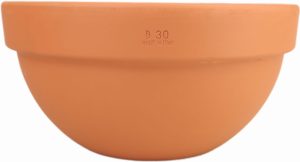 DEGREA Misa Ciotola IBIS D30 Ceramiczna Klasyczna Prosta Włoska Terakota 30cm