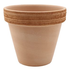 DEGREA Doniczka VASO ARENA GRAFFIATO D15 Ceramiczna Terakota 15cm