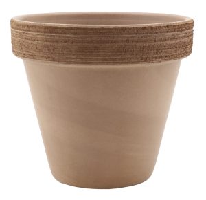 DEGREA Doniczka VASO VULCANO GRAFFIATO D17 Ceramiczna Terakota 17cm