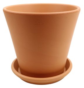 DEGREA Doniczka Ceramiczna Terakota ETNA D26 cm + Podstawek D23 cm
