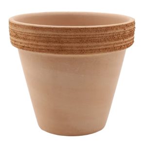 DEGREA Doniczka VASO ARENA GRAFFIATO D15 Ceramiczna Terakota 15cm