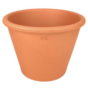 DEGREA Doniczka  VASO POMPEI D27  Ceramiczna Klasyczna Prosta Włoska Terakota 27cm