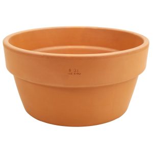 DEGREA Doniczka MINI VASO D31 Ceramiczna Terakota NISKA 31cm