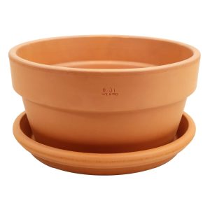 DEGREA Doniczka ceramiczna MINI VASO D31 + Podstawka D31