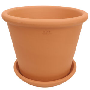 DEGREA Doniczka VASO CILINDRO D28 Ceramiczna Terakota 28cm